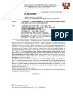 Carta 07 Sobre Modificacion de Requerimiento para Maquinaria