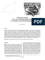 Ultraviolet Keratitis: From The Pathophysiological Basis To Prevention and Clinical Management