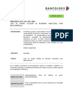 Cupo de Credito Alcaldia de Monteria - Bancoldex para Microempresas PDF