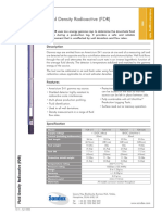 Fluid Density Radioactive (FDR) : Description