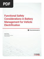 Functional Safety Considerations in Battery Design