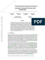 Training Generative Adversarial Networks With Limited Data