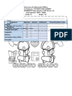 SEGUNDO EXAMEN TRIMESTRAL DE 5o.