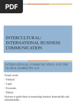 Intercultural International Business Communication