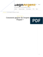 Paypal - Comment Gagner de L'argent Sur Paypal