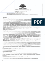 Exame Da UP 2019 Portugues PDF