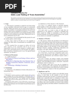 Static Load Testing of Truss Assemblies: Standard Practice For