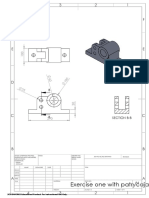 Exercise On SOLIDWORK 1