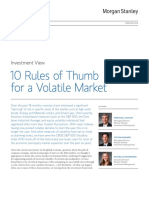 10-Rules of Thumb - Morgan Stanley PDF