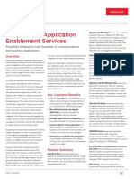 Avaya Aura Application Enablement Services - Fact Sheet