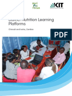 District Nutrition Learning Platforms: Chinsali and Isoka, Zambia