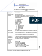 Week 23 Day 5: Division - Initiated Contextualized Kindergarten Learning Resources Teacher's Guide