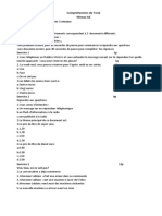 Stanescu - Maria - Test - 2 - Comprehension Orale