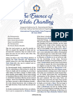 Essence of Veda Chanting