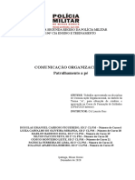 Patrulhamento A Pé - Comunicação Organizacional