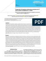 Thermodynamic Properties of Moisture Desorption Isotherms of Ryegrass (Lolium Multiflorum L.) Seeds