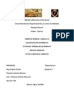 DERECHO ROMANO MODULO III GRUPO I Def