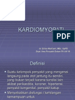 KARDIOMYOPATI - Kuliah DR - Erlina