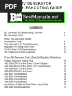 Onan RV Troubleshooting Guide