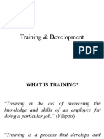 Training & Development