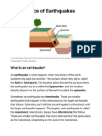 The Science of Earthquakes