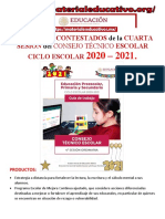 Productos Contestados CTE Cuarta Sesión 