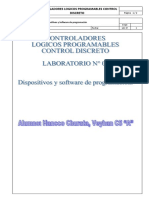 Lab 01 - Dispositivos y Software de programación Controladores