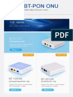 BT-PON ONU Catalog