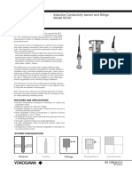 General Specifications: Inductive Conductivity Sensor and Fittings Model ISC40