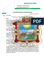 Ordenanza Municipal de Creacion Del Ugm