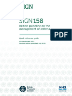 BTS - SIGN Asthma Guideline Quick Reference Guide 2019