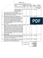 Abstract of Cost: Pucca Side Drain