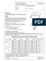 K-ML-KT20: K-TRON Product Specification Twin Screw Loss-in-Weight Feeder