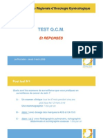 QCM de Gynécologie Obstétrique - Trésor de Médecine