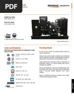 Industrial Diesel Generator Set: Standby Power Rating