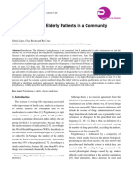 Polypharmacy in Elderly Patients in A Community Pharmacy