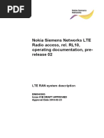 LTE RAN System Description