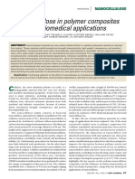 Nanocellulose in Polymer Composites and Biomedical Applications