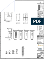 Guard Tower Plan Base Beam Layout Plan Roof R.C.C Slab 100Mm Thick