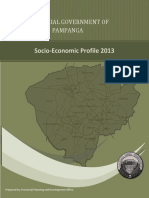 PAMPANGA Socio Economic Profile 2013