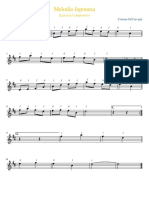 Melodia Japonesa: Ejercicio Compositivo