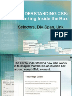Lesson 2 CSS Selectors Div Span and Link