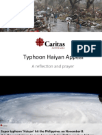 Typhoon Haiyan Appeal: A Reflection and Prayer