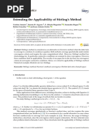 Mathematics: Extending The Applicability of Stirling's Method