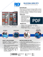 Ficha Tecnica Silicona 9ab-42 Gris PDF