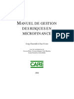 Manuel de Gestion Des Risques en Microfinance PDF