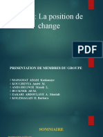 Expose Sur La Position de Change