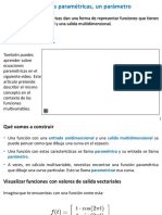 Funciones Parametricas Un Parametro