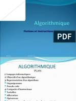 ALGORITHMIQUE