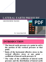 LATERAL EARTH PRESSURE Yana